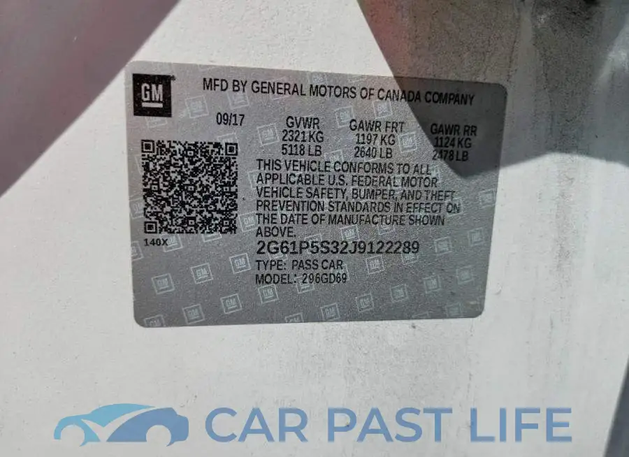 2G61P5S32J9122289# 12