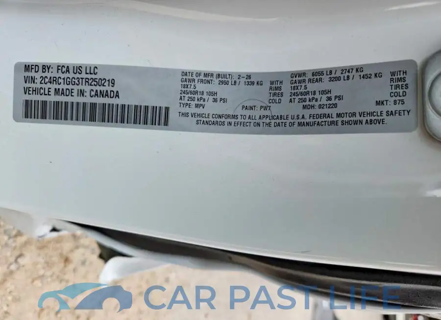 2C4RC1GG3TR250219# 13