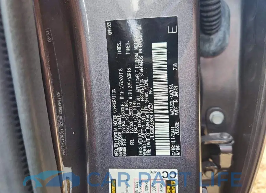 JTJGDCAZ8R2010534# 13