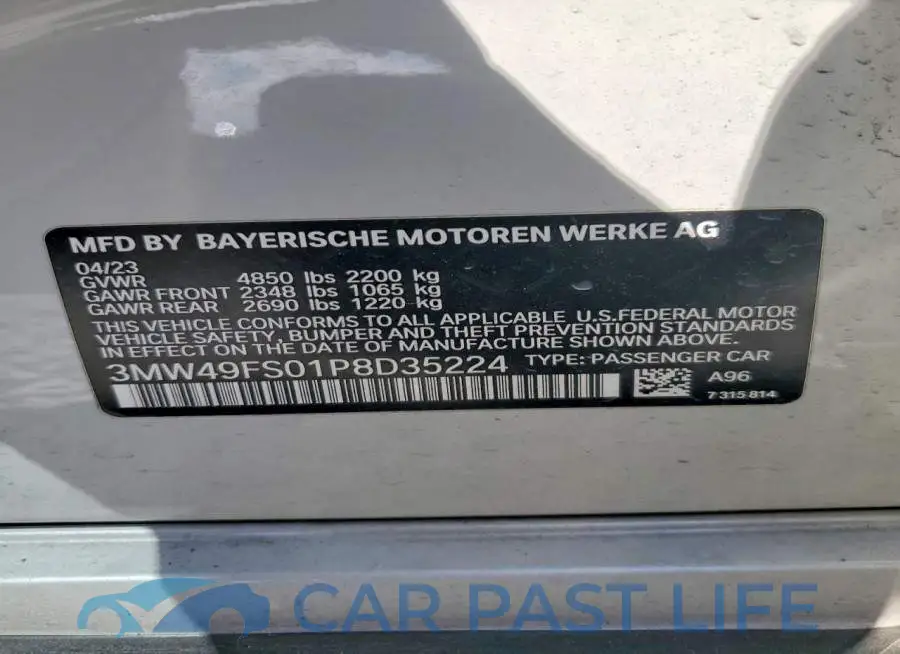 3MW49FS01P8D35224# 12