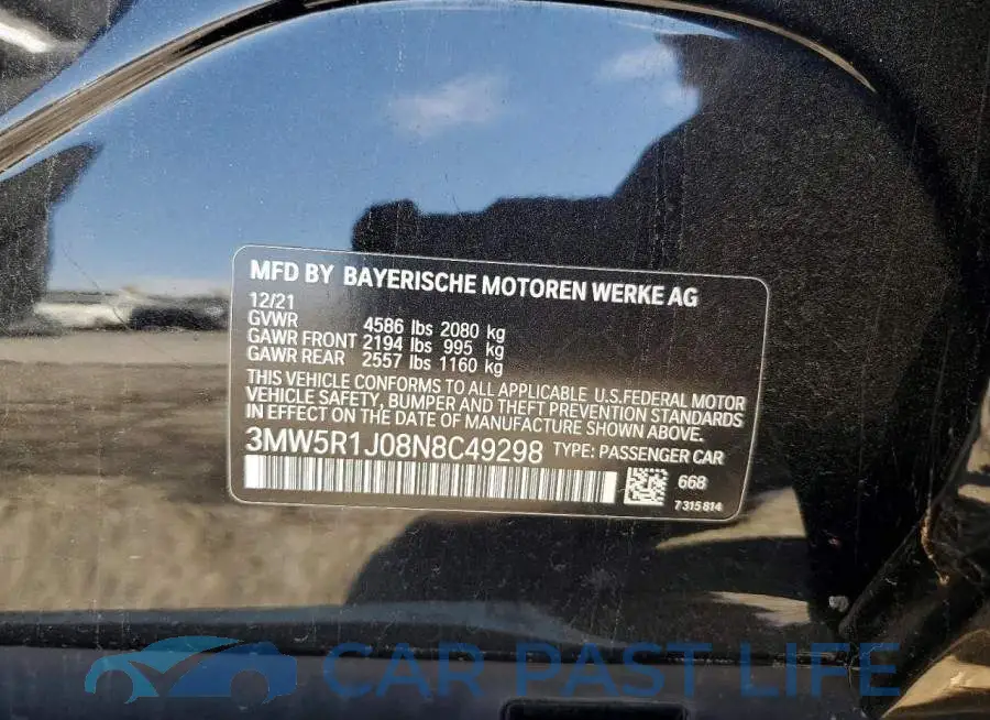 3MW5R1J08N8C49298# 12
