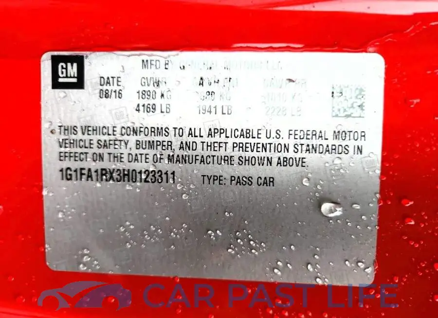 1G1FA1RX3H0123311# 13