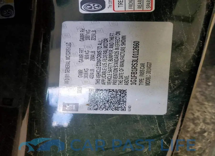 1G1FB1RS3L0112660# 12