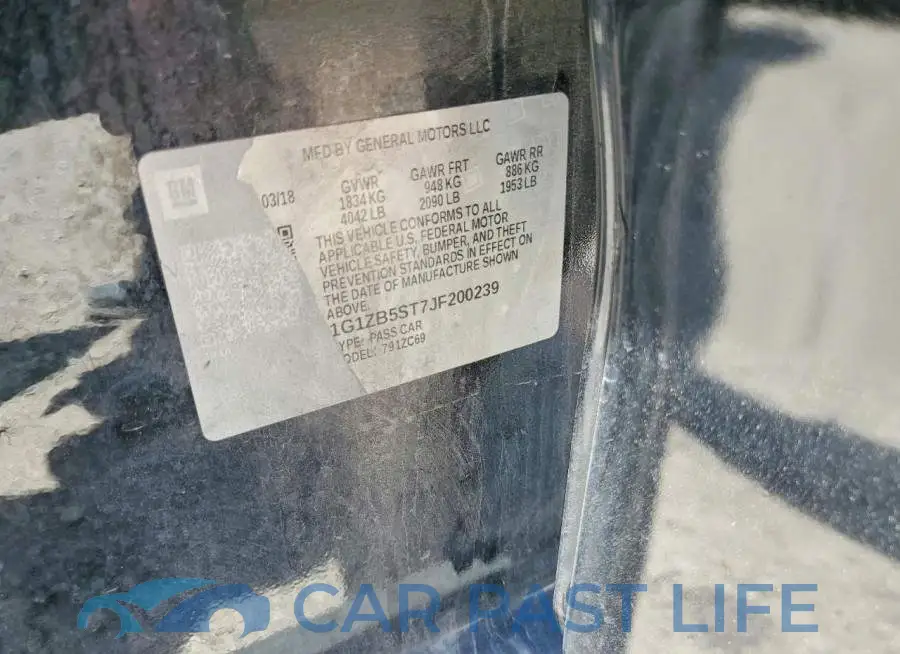 1G1ZB5ST7JF200239# 12