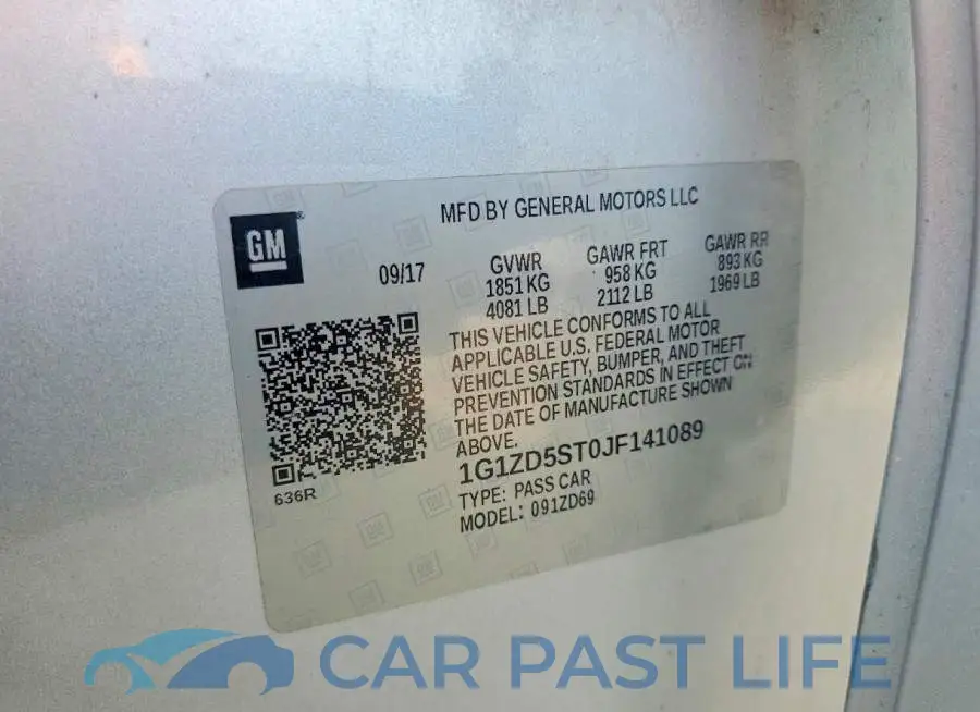 1G1ZD5ST0JF141089# 12