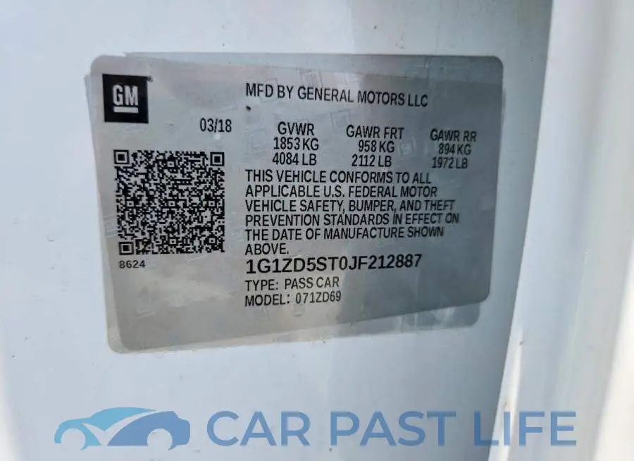 1G1ZD5ST0JF212887# 12