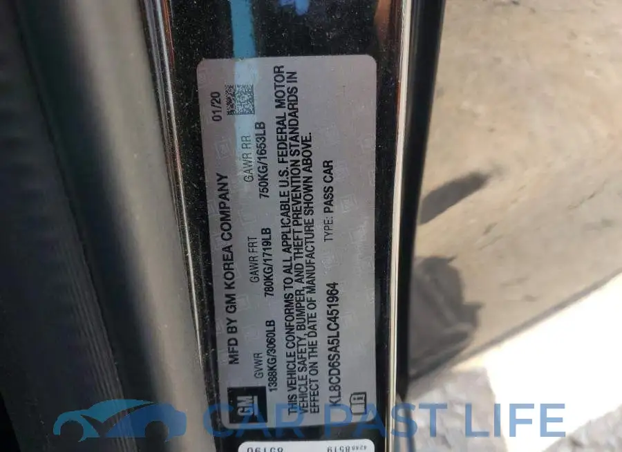 KL8CD6SA5LC451964# 12