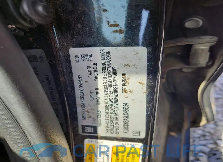 KL8CD6SA9LC466354# 12