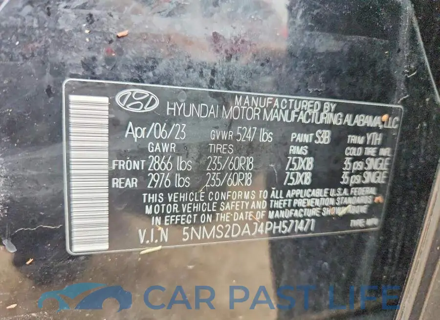5NMS2DAJ4PH571471# 14