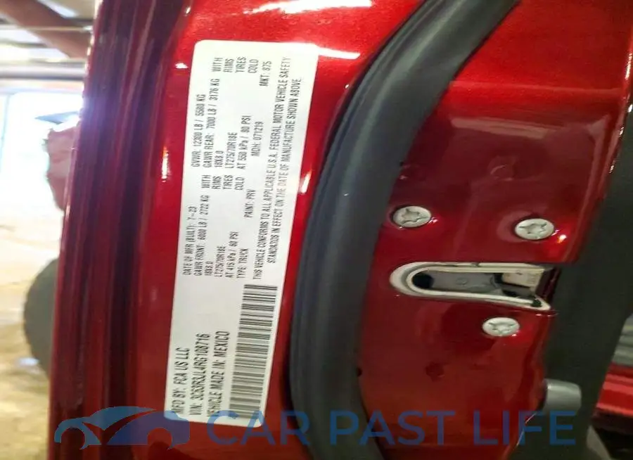 3C63R3JL4RG108716# 13