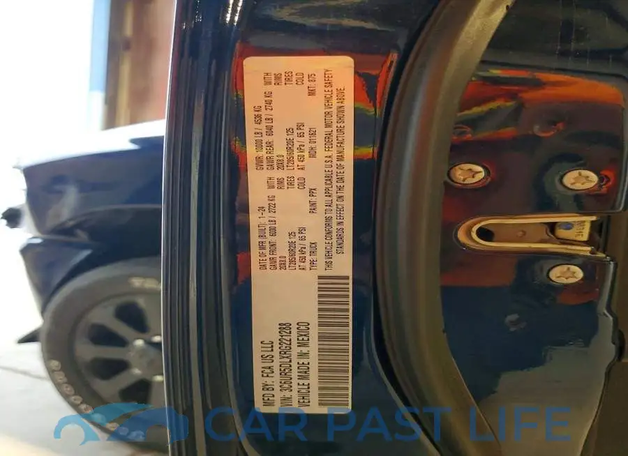 3C6UR5DLXRG221288# 12