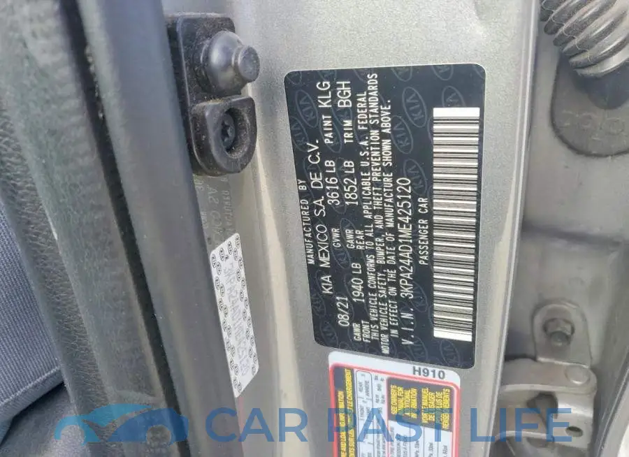 3KPA24AD1ME425120# 12