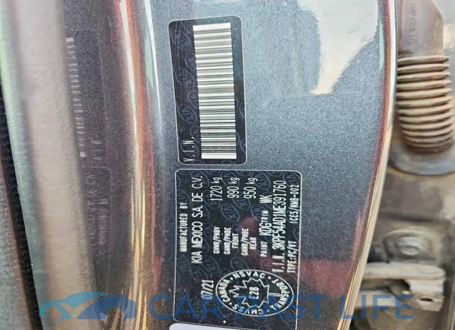 3KPF54AD1ME391760# 13