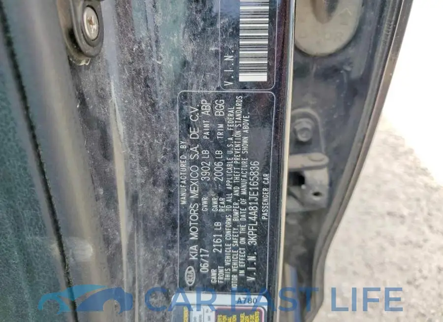 3KPFL4A81JE165836# 12