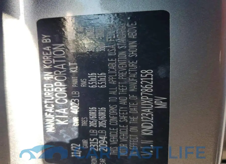 KNDJ23AUXP7862158# 12