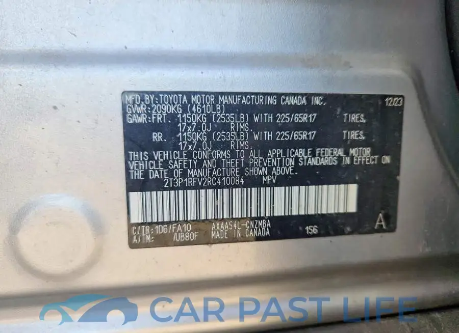 2T3P1RFV2RC410084# 13