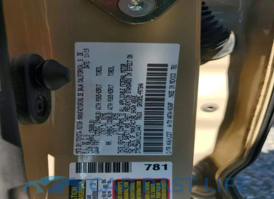 3TMCZ5AN1LM311447# 12