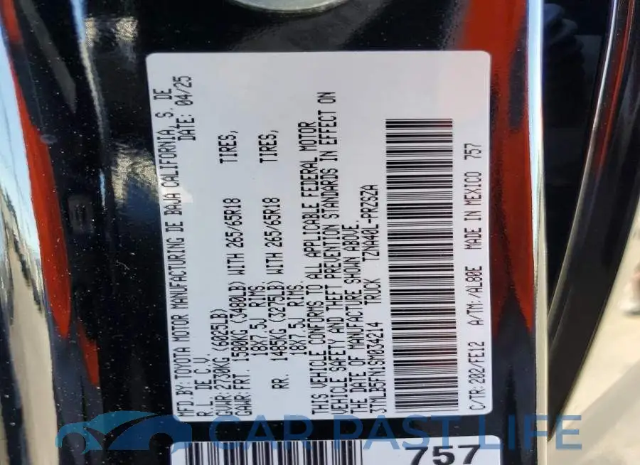 3TMLB5FN1SM034214# 13