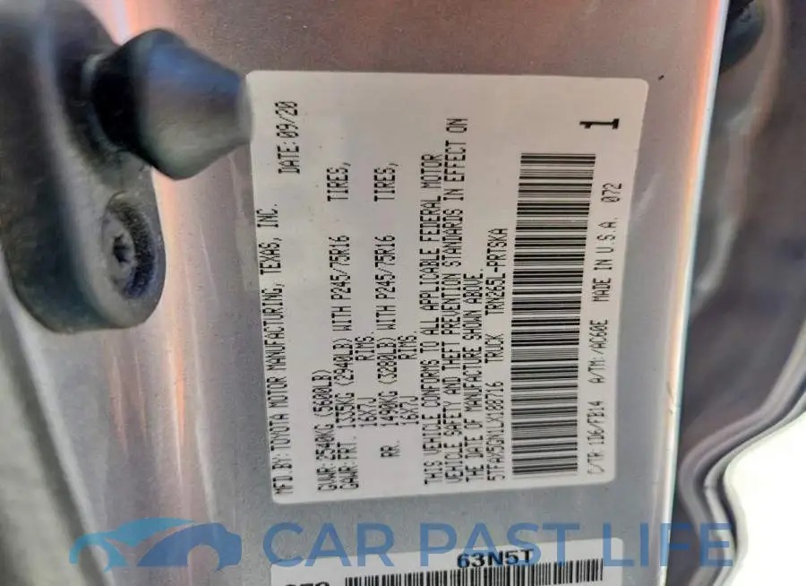5TFAX5GN1LX188716# 12
