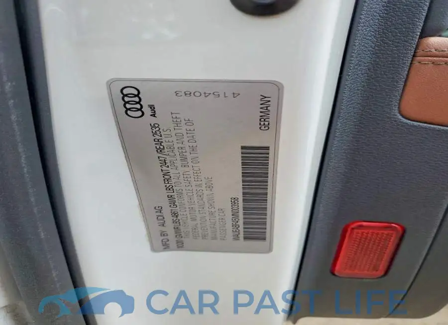 WAUEABF45MN003958# 12
