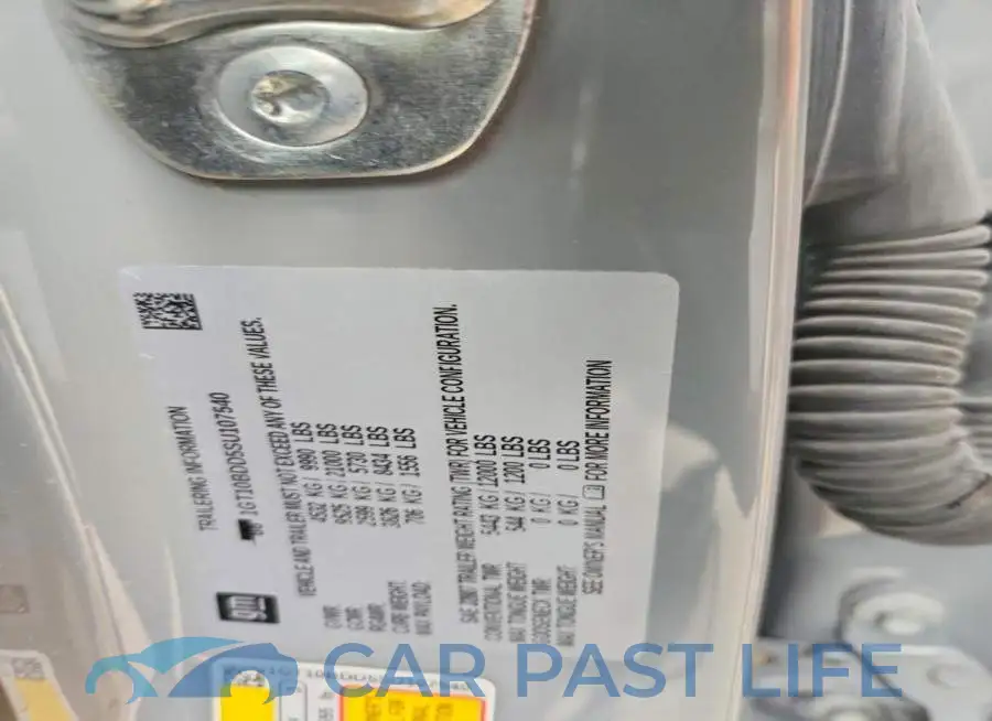1GT10BDD5SU107540# 12