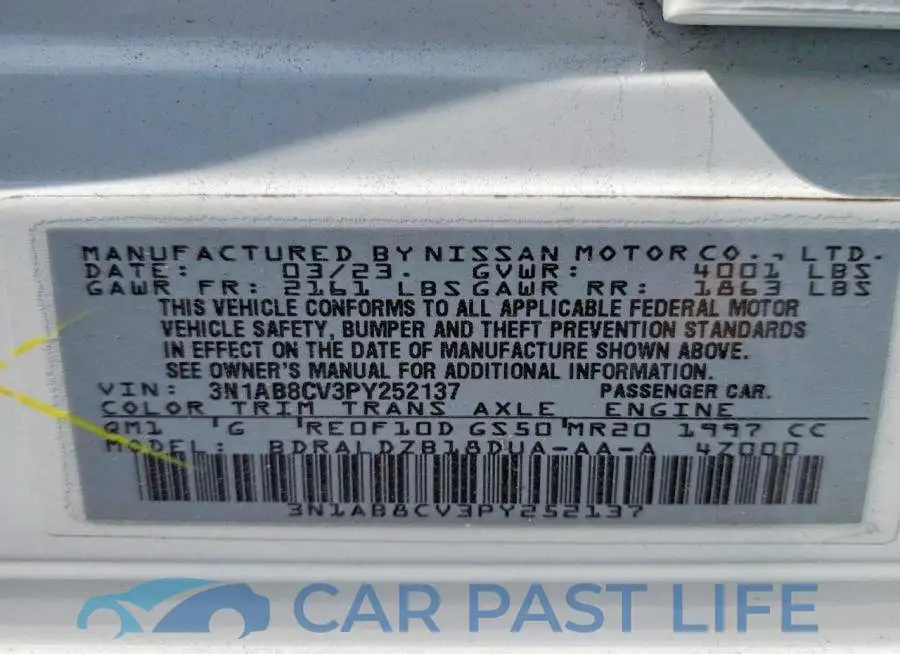 3N1AB8CV3PY252137# 13