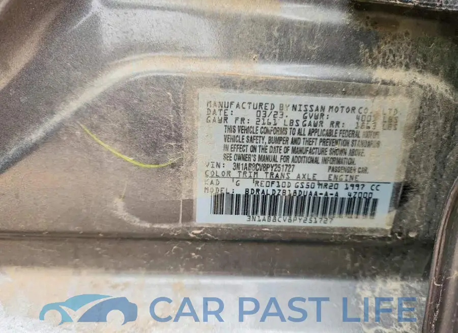 3N1AB8CV8PY251727# 12