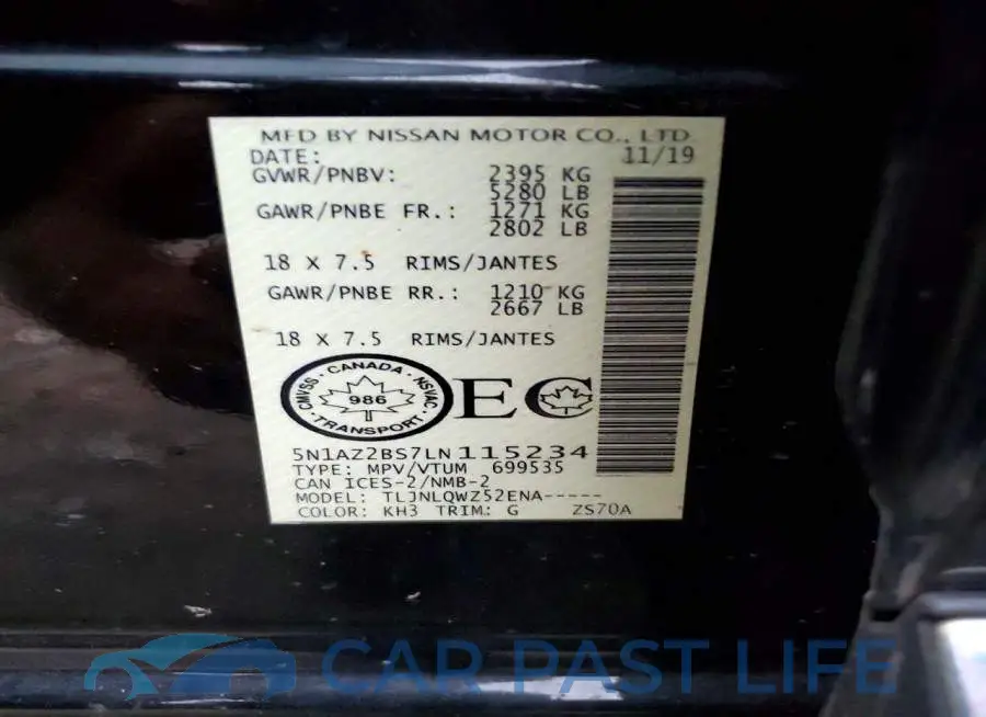 5N1AZ2BS7LN115234# 14