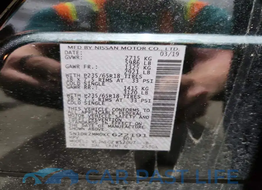 5N1DR2MM0KC622191# 14