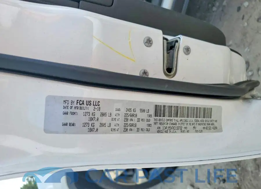 1C4PJMDN7KD133732# 13