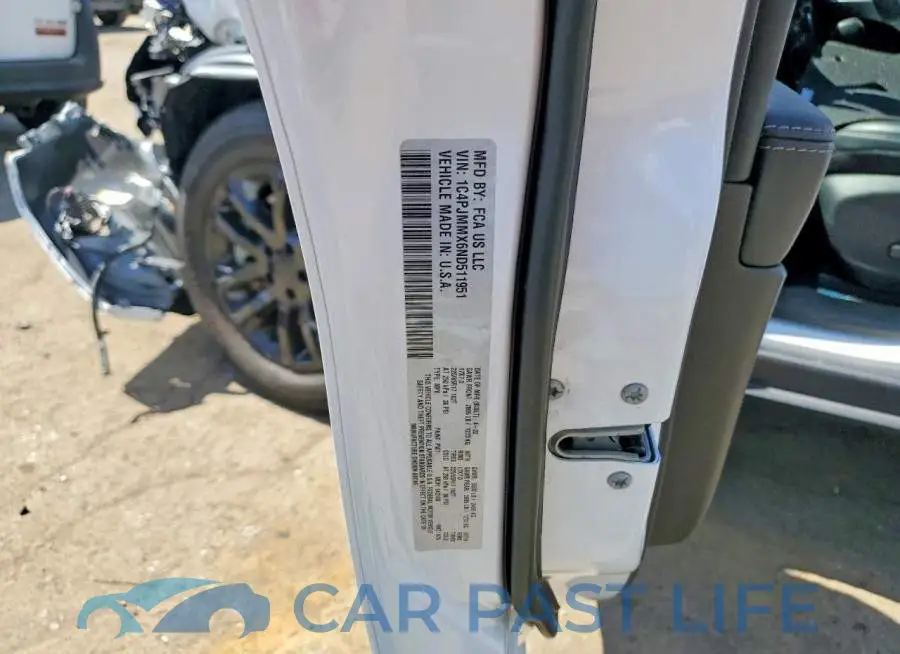 1C4PJMMX6ND511951# 13