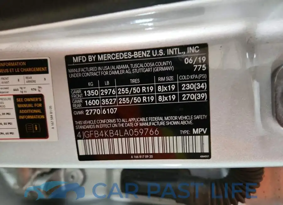 4JGFB4KB4LA059766# 13