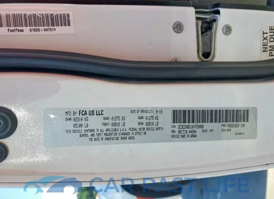 2C3CDXBG1KH720060# 13