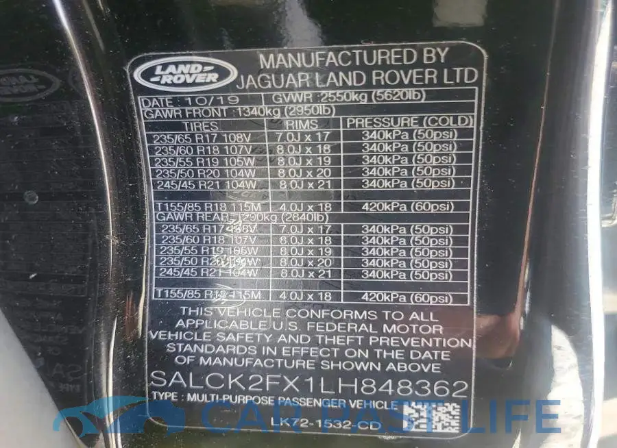 SALCK2FX1LH848362# 13