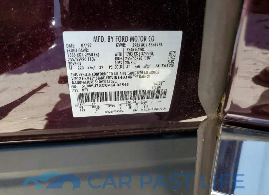 5LM5J7XC6PGL02513# 13