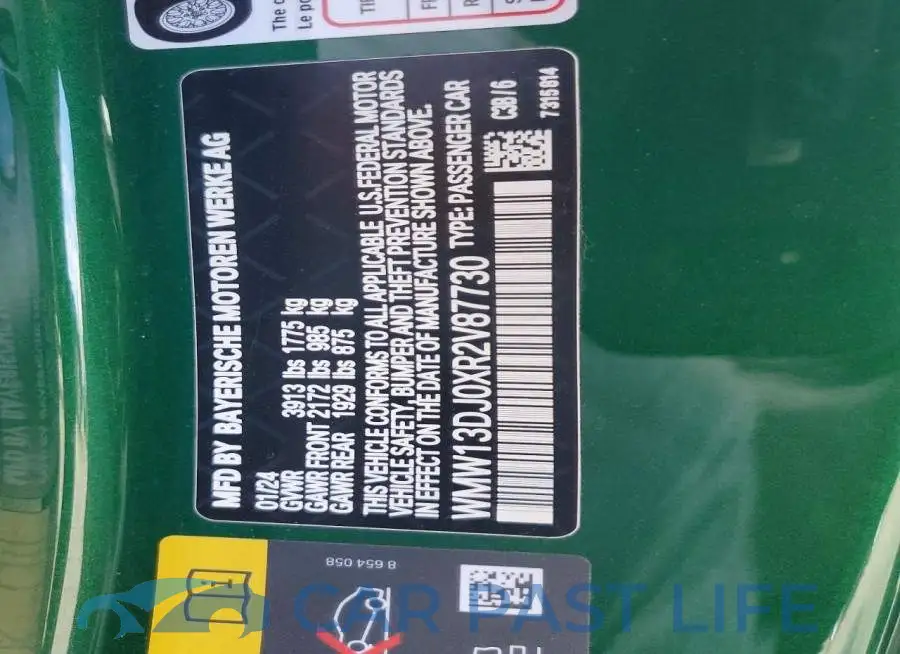 WMW13DJ0XR2V87730# 14