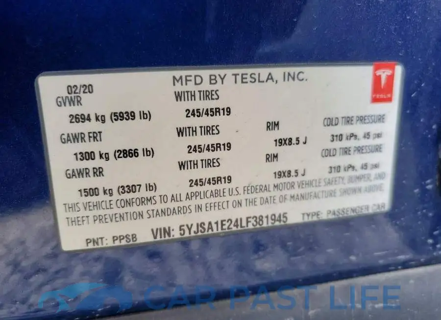 5YJSA1E24LF381945# 13