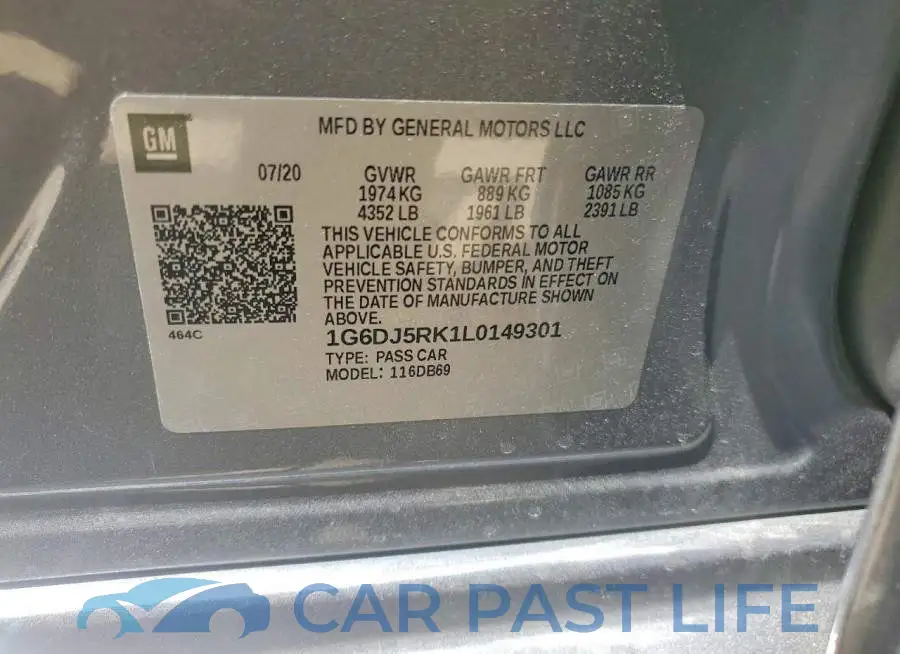 1G6DJ5RK1L0149301# 12