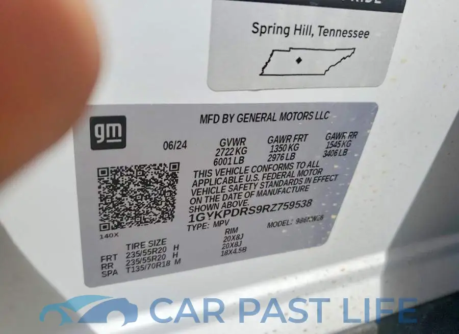1GYKPDRS9RZ759538# 13