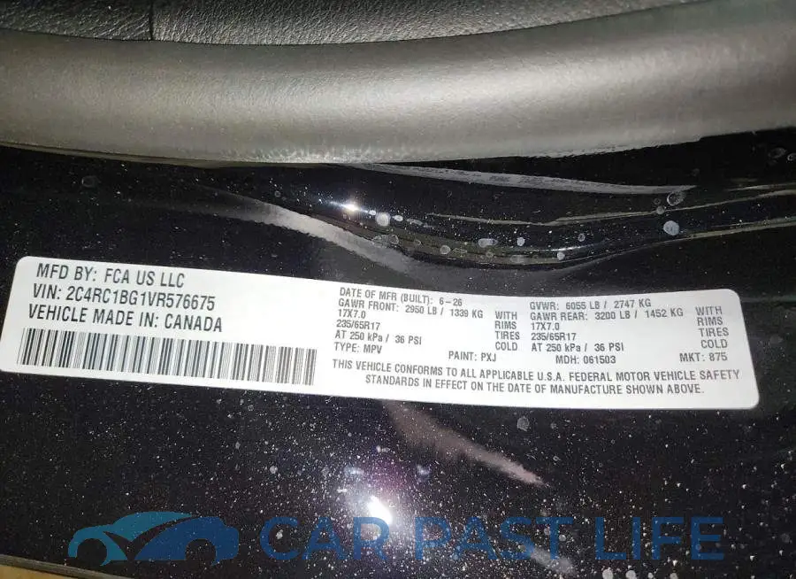 2C4RC1BG1VR576675# 14