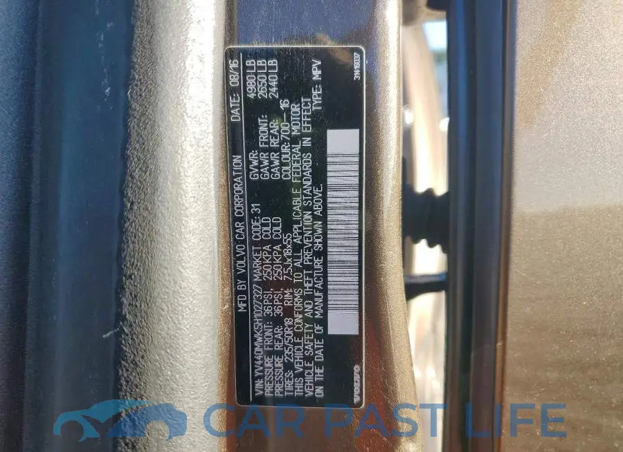 YV440MWK5H1027327# 12
