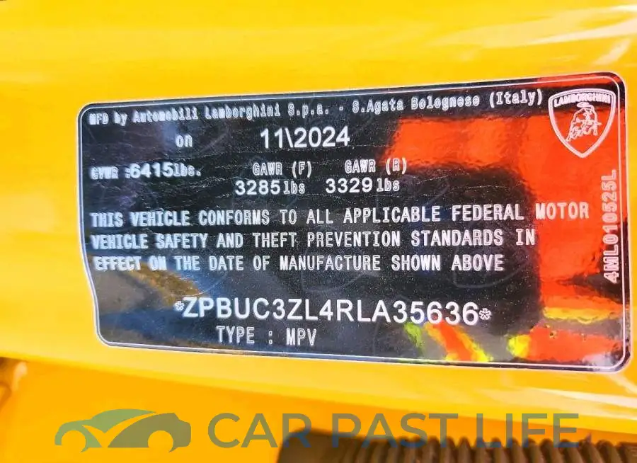 ZPBUC3ZL4RLA35636# 13