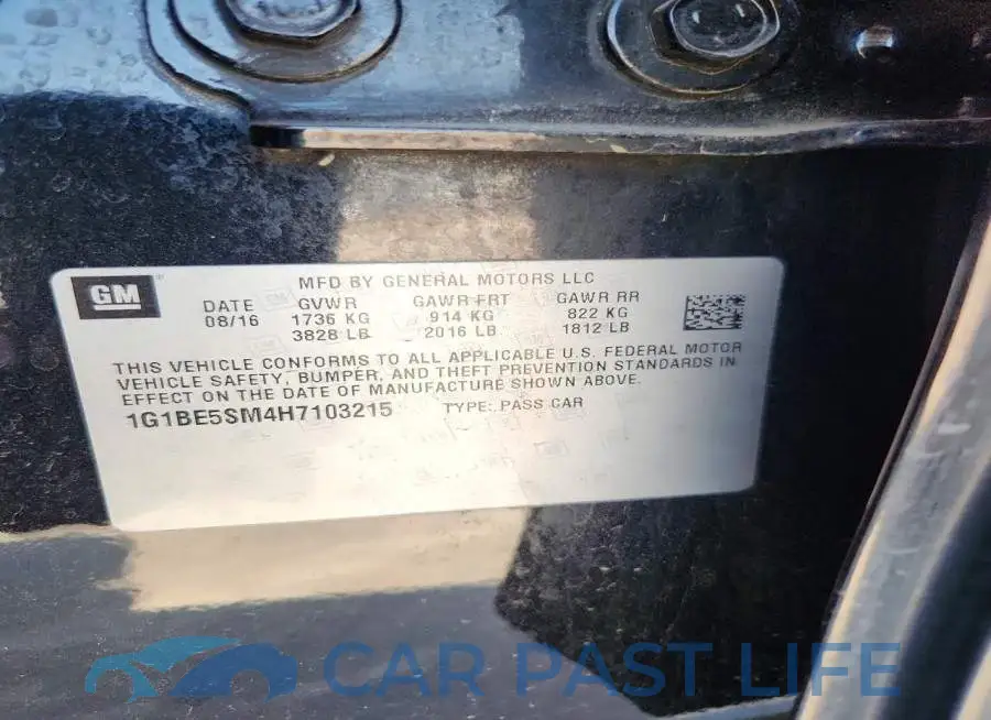 1G1BE5SM4H7103215# 12