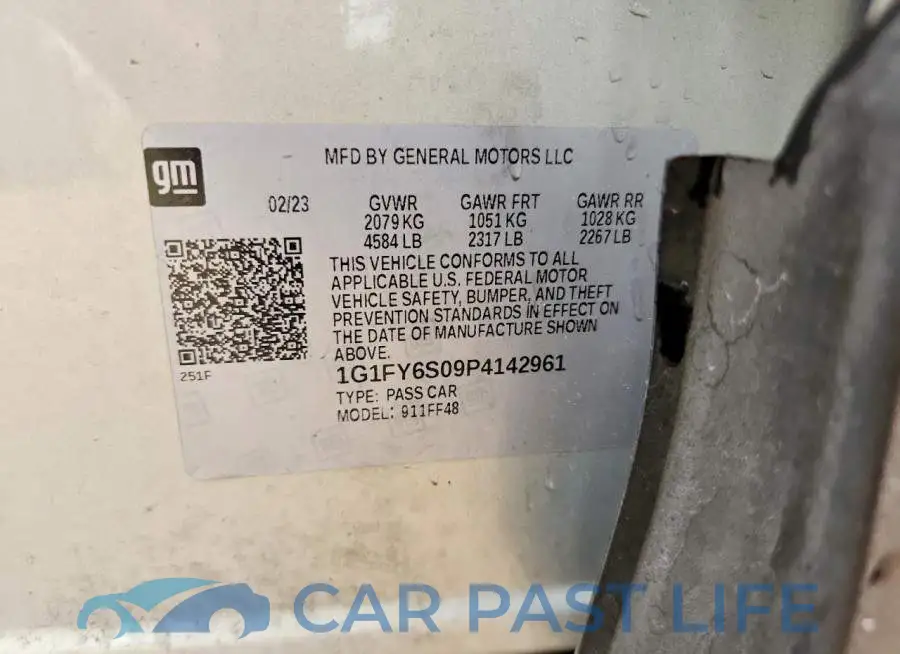 1G1FY6S09P4142961# 13