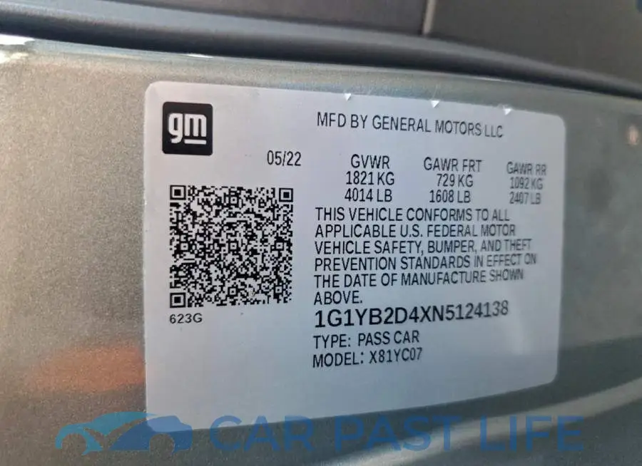 1G1YB2D4XN5124138# 12