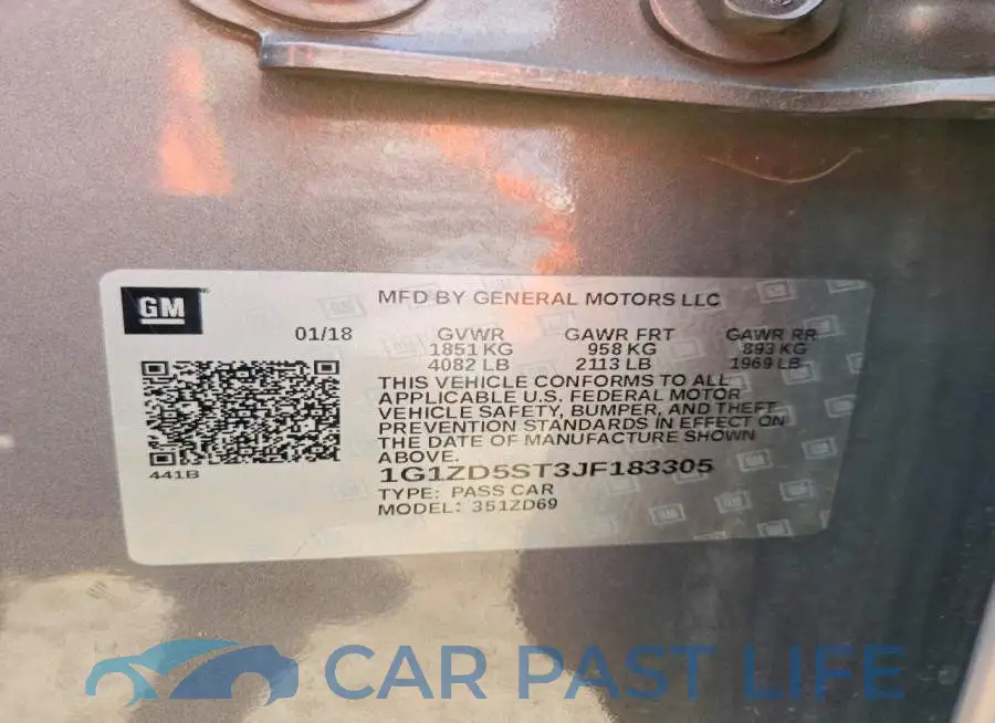 1G1ZD5ST3JF183305# 12