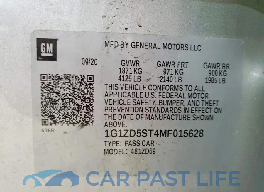 1G1ZD5ST4MF015628# 12