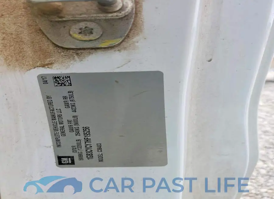 1GB3CYCY7HF195256# 12