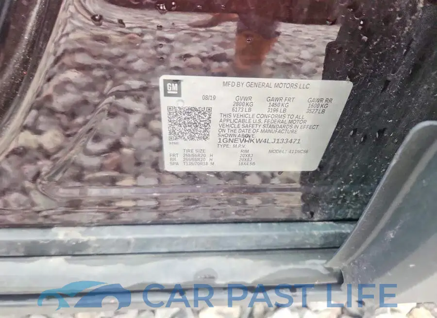 1GNEVHKW4LJ133471# 13