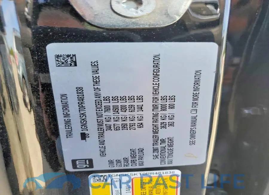 1GNSKSKT0PR481838# 13